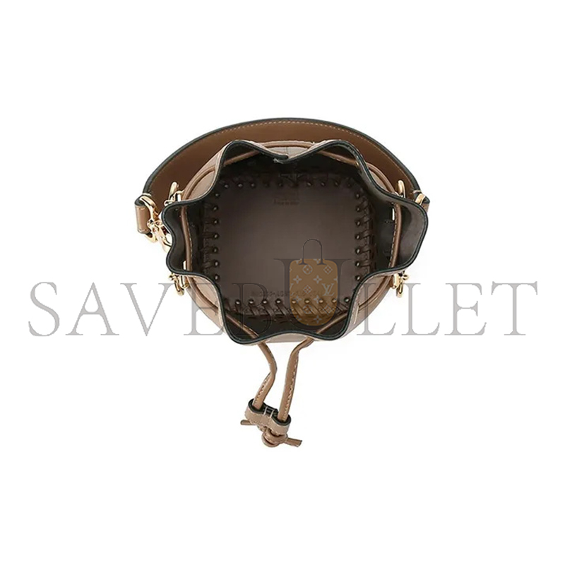 F**di mini mon tresor bucket bag 8bs010agv0f11wp (20*15*11cm)